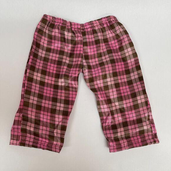 American Marketing Doll Pants Pink Brown Elastic Waist - Picture 2 of 3